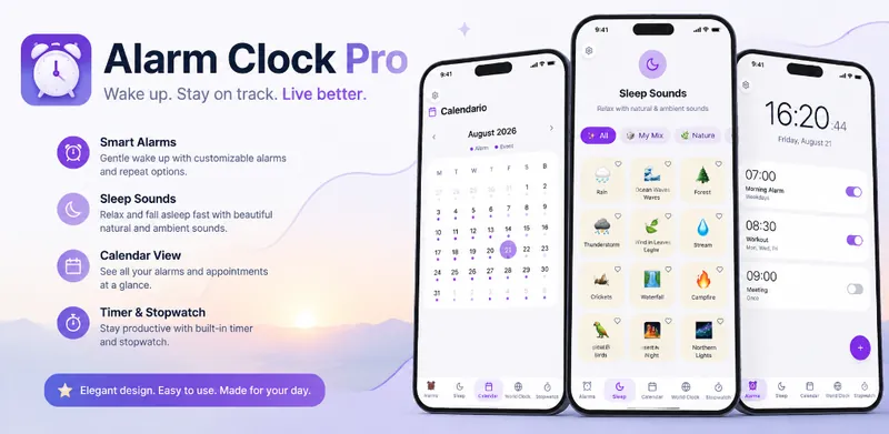 Alarm Clock Pro presentation