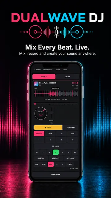 DualWave DJ — screenshot 1