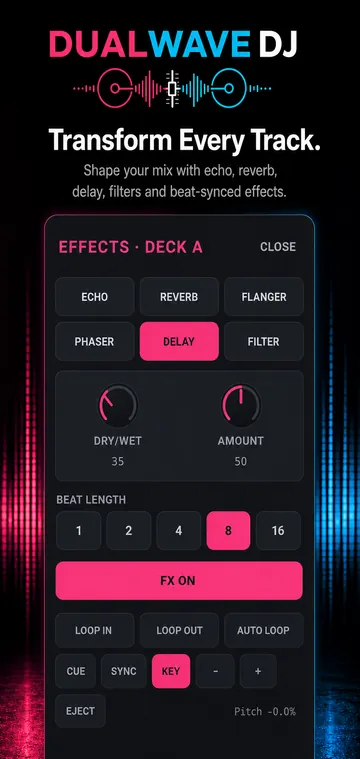 DualWave DJ — screenshot 2