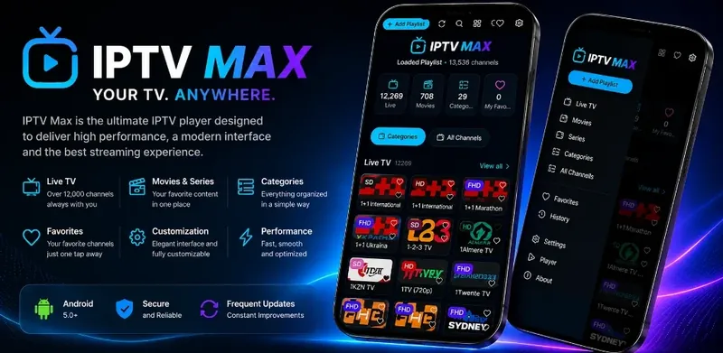 IPTV Max Live presentation