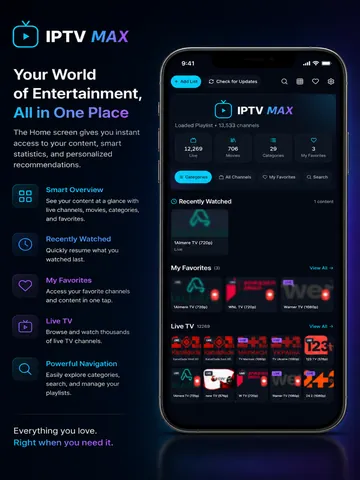 IPTV Max Live — screenshot 3