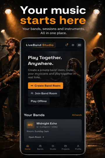 LiveBand Studio — screenshot 1