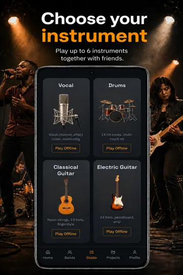LiveBand Studio — screenshot 2