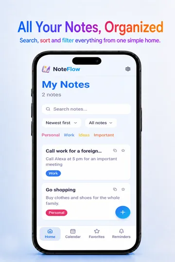 Note Flow — screenshot 1